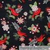 Michael Miller Fabric BonEful FABRIC FQ Cotton Quilt Black White
