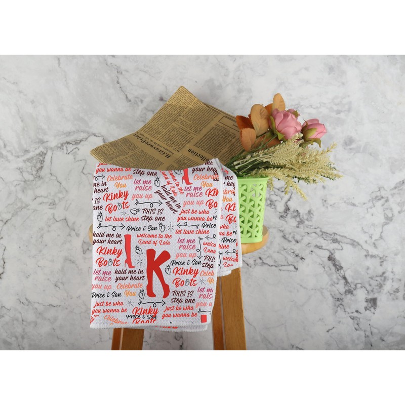 MNIGIU Musical Lover Gift Musical Quotes Dish Kitchen Towel for