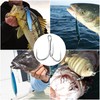 Treble Fishing Hooks, Super Sharp Solid Triple Barbed Fish Hook