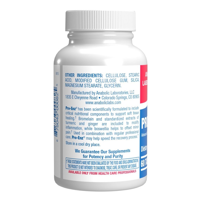 Pro ENZ Joint Support Supplement - Clinical Formula Turmeric Boswellia