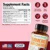 Turmeric Supplement with 10:1 Tart Cherry Extract, Turmeric Curcumin with