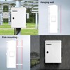 Outdoor Electrical Box, Cold-Rolled Steel Plate, Aluminum Alloy Back Beam,