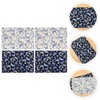IWOWHERO 4pcs Cotton Fabric DIY Patchwork Kit Butterfly Print Fabric