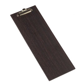 American Metalcraft CB4 Clipboard Menu Holder, Espresso