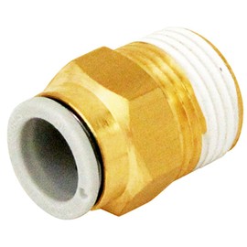 SK11 One-touch Pipe Fitting Straight Union for 0.4 inch (10 mm) Hose KQ2H10-03AS
