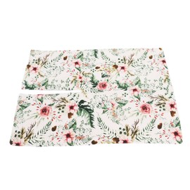 Baby Breastfeeding Cover Scarf UV Protection Wind Proof Cotton Breathable Opening Stroller Cover Ups Begonia