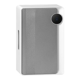 Miratic Electromechanical doorbell wired for doorbell 80 dB IP20 under 230 V installation (white-graphite)