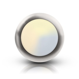 ECOELER LED Disk Light, 6inch Brushed Nickel Aluminum Trim Dimmable Downlight, 3000K/4000K/5000K Selectable Flush Mount Ceiling Light Fixture, 16.5W 1000LM, Energy Star & ETL-Listed