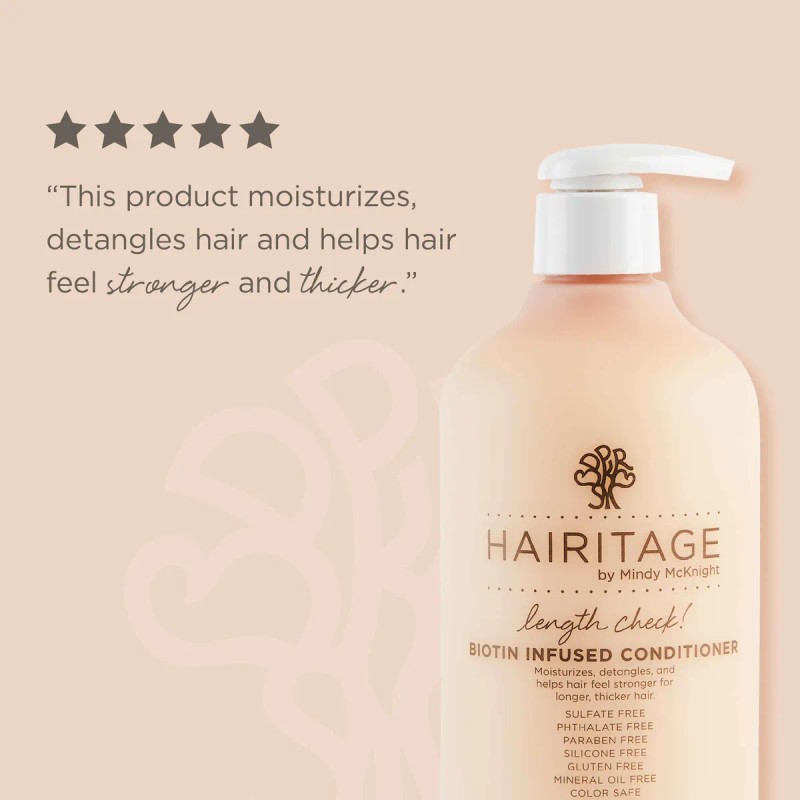 Hairitage Length Check Shampoo Y Acondicionador Biotin
