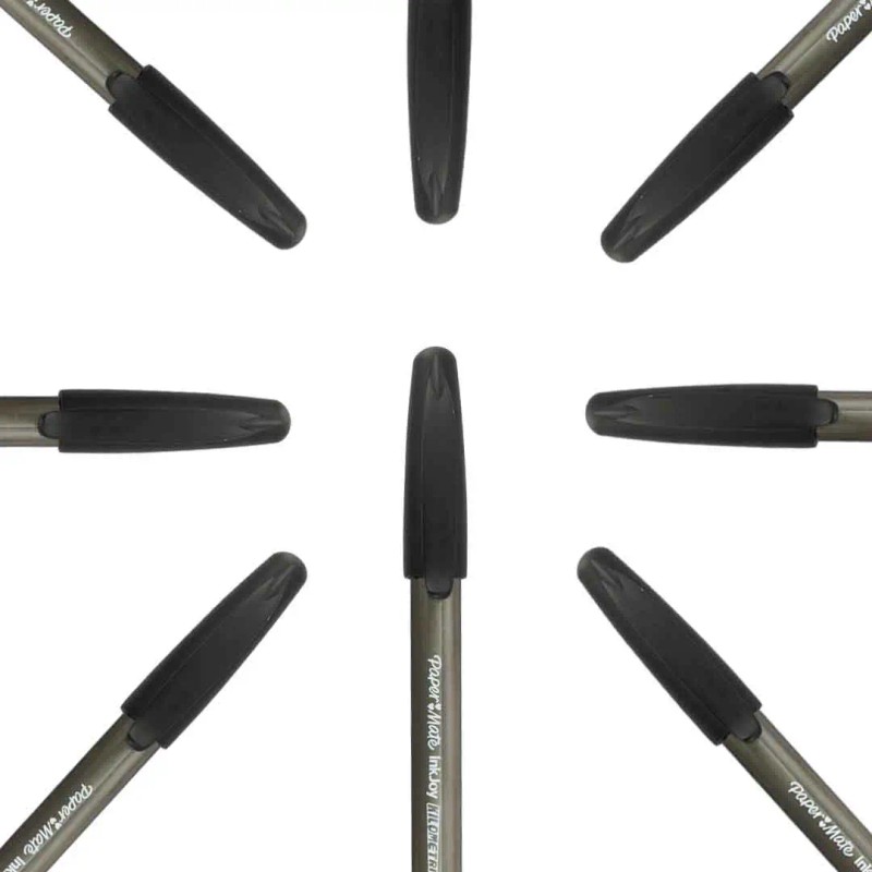 Boligrafo Papermate Kilometrico Punta Fina 0.7 Mm 12 Piezas