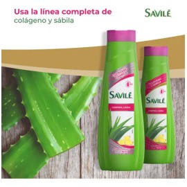 SAVILE Shampoo Colágeno con pulpa de sábila protege y evita la caída del cabello*, dejándolo fuerte e hidratado 700 ml
