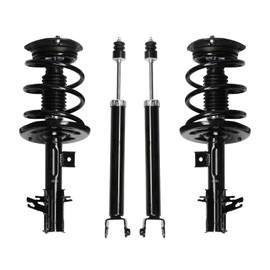 Front Quick Complete Struts Assembly & Rear Shocks Absorbers 172605 172604 5659 Replacement for Nissan Maxima 2009-2014 3.5L V6(Set of 4)