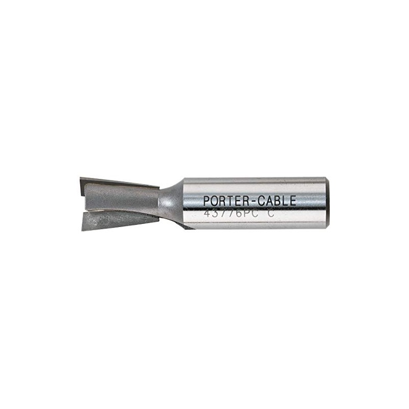 PORTER-CABLE Router Bit, 7 Degree, Carbide-Tipped, Dovetail, 17/32-Inch (43776PC)