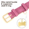 Beirui Soft Padded Leather Dog Collar for Dogs, Comfortable, Durable,