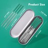 Millousong Hand File Set,Diamond Needle Files 6.3' /10 Shapes for