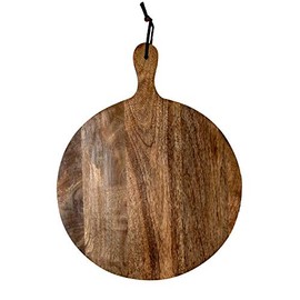 Heritage Lace Artisan Wood 14" Serving Charcuterie Board, Natural, 35 (FH-040)