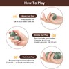 1.57" Marble Baoding Balls for Hand Therapy Exercise, Chinese Health