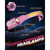 Victoper 2in1 Rechargeable Headlamp, 230° Wide Beam LED Head Lamp