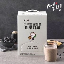 Sulbing 설빙 맛있는 검은콩 미숫가루 50개입 Seolbing Delicious Black Bean Milled Powder 50 Pack