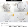 FUPUONE Jewelry Tray, Glass, Transparent, Accessory Holder, Scandinavian Style (Small