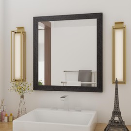 Stickyart Black Wood Peel and Stick Bulletin Board Borders Self-Adhesive Wallpaper Borders for Classroom Whiteboard, Mirror Frame, Windows, Doors and Walls 3"x197"