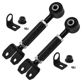 Detroit Axle - Rear 2pc Control Arms for 07-16 Honda CR-V, 2 Upper Control Arms Assembly 2007 2008 2009 2010 2011 2012 2013 2014 2015 2016 Replacement