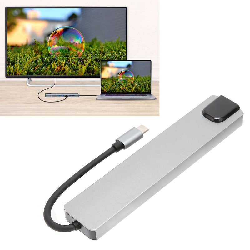 8 in 1 USB C Hub 4K 87W PD Charging