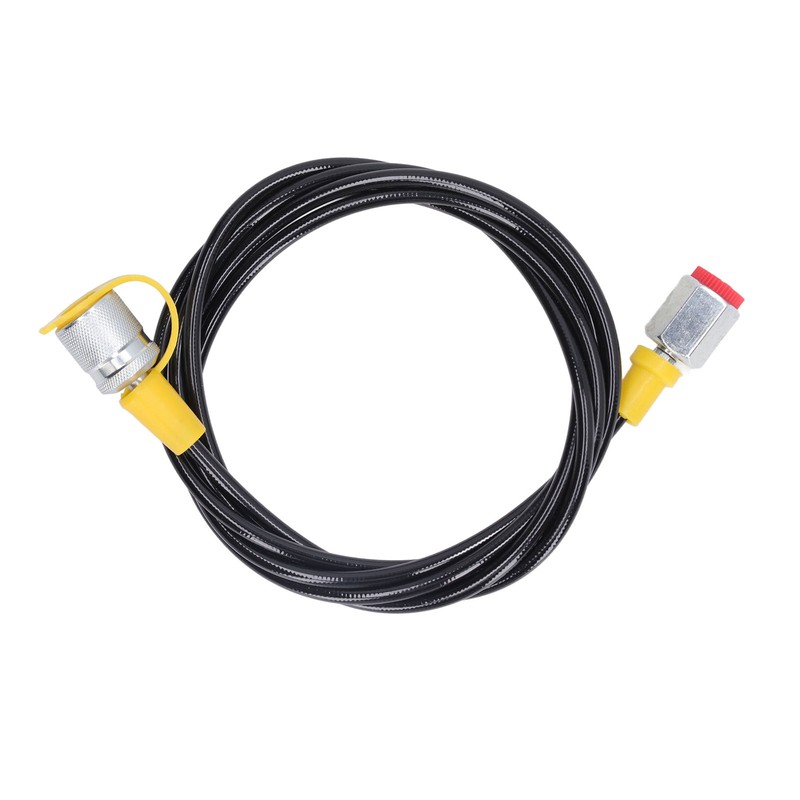 2m/6ft Hydraulic Pressure Test Hose 630Bar M16 X 2‑1/4BSP PU