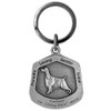 Hampshire Pewter English Springer Spaniel Dog Keychain