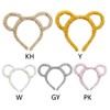 Thick Plush Headband Women Round Mouse Bear Ears Makeup Headband