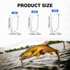 Goture Weedless Fishing Hooks Wacky Worm Hooks Wacky Rig Fishing