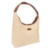 Shoulder Bag for Women Soft PU Leather Minimalistic Top Handle