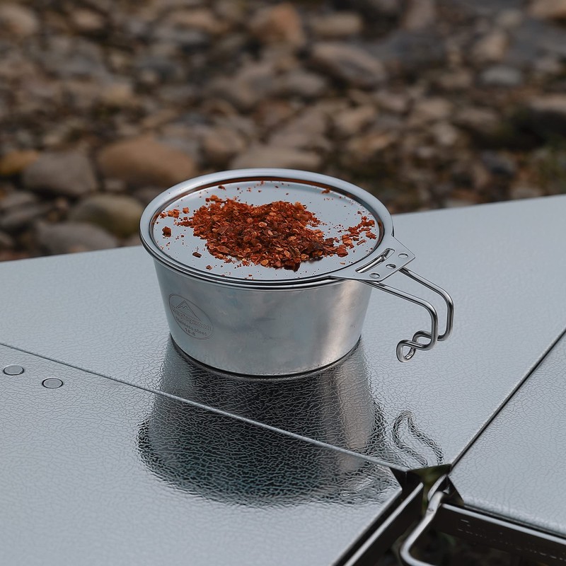 CAMPING MOON S-SG Shera Cup Lid t1mm Stainless Steel 304