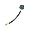 Flame King 12-inch Pigtail Hose Connectors, 1/4" Male Inverted Flare