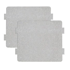 Movilideas - 2 unità di piastra di Mica per forno a microonde Piastra di sostituzione Riparazione degli accessori 9,9 x 10,8 cm
