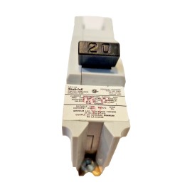Federal Pioneer NB20 - Federal Pioneer 20 Amp Single Pole Bolt-On Circuit Breaker NEW