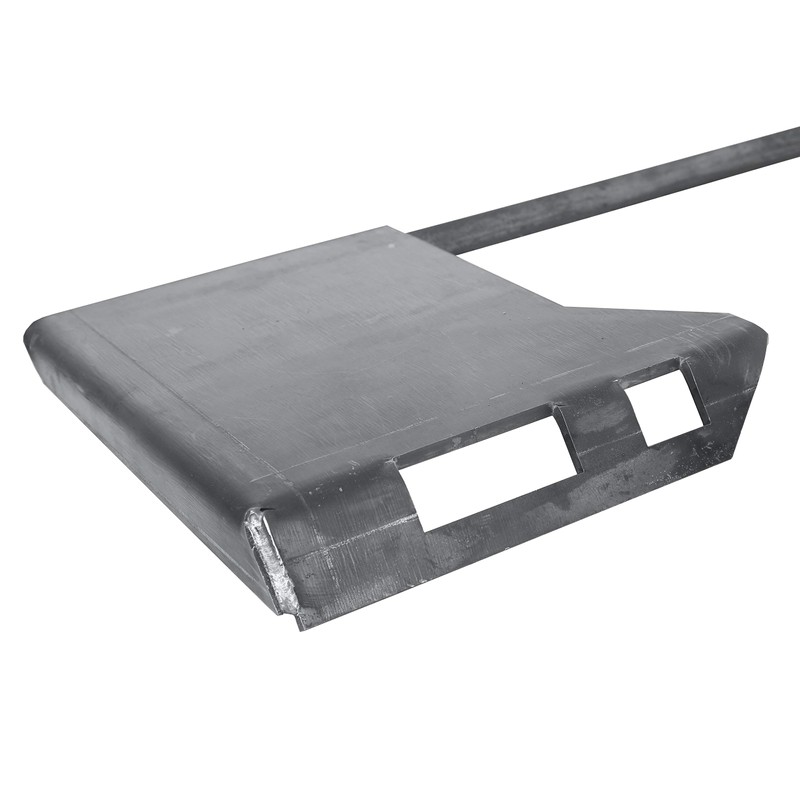 ECOTRIC 3/8" Thick Quick Tach Cut Out Mount Plate, Steel