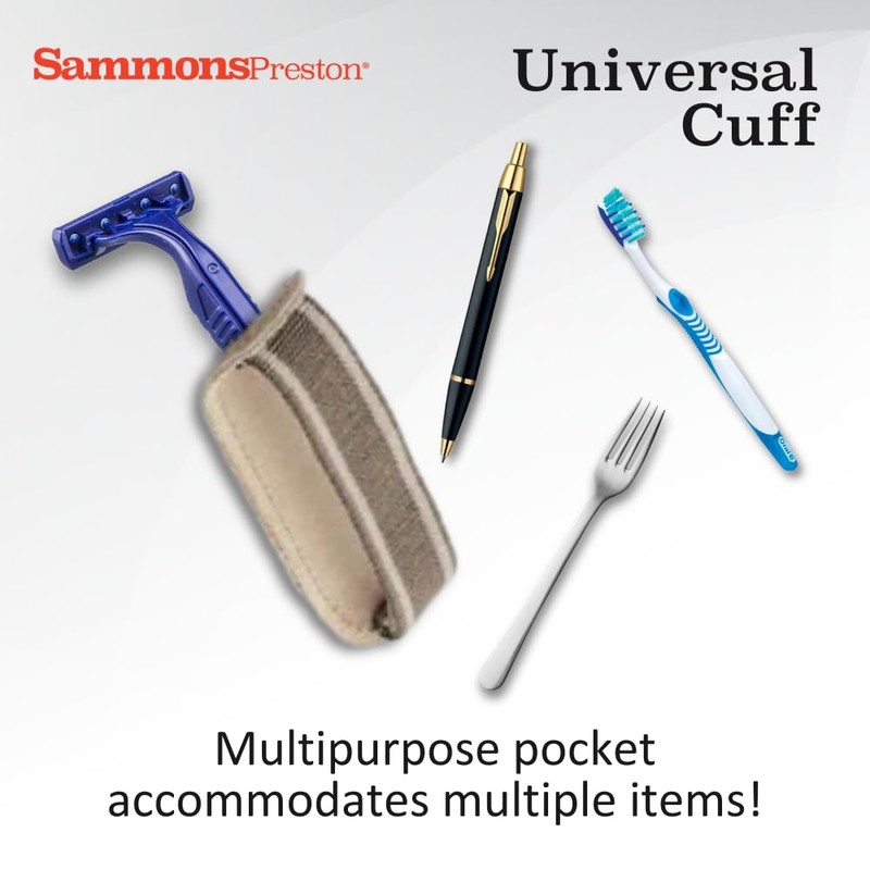 Sammons Preston Universal Cuff, Medium, Leather Adaptive Utensil & Writing