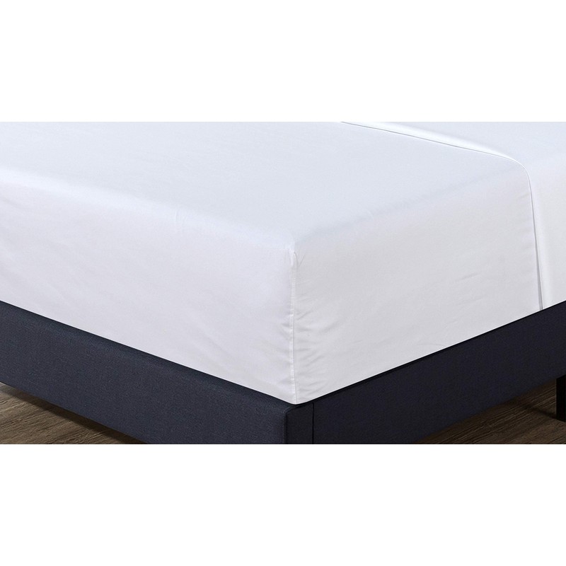 AUSA Luxurious, Comfy & Soft Combed cotton Single Fitted Sheet