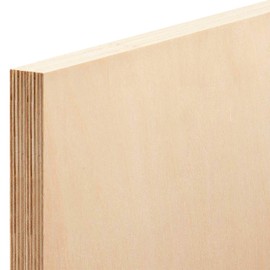 1" x 12" x 12" Baltic Birch Plywood – B/BB Grade (Single) Perfect for Arts and Crafts, School Projects and DIY Projects, Drawing, Painting, Wood Engraving, Wood Burning and Laser Projects