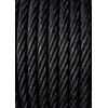 Black Powder Coated Galvanized Wire Rope 1/8" 7x19-500 ft Reel