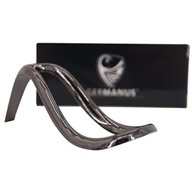 GERMANUS Chrome Metal Pipe Stand