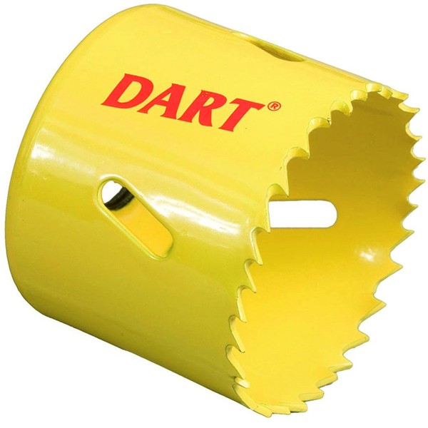 DART DPH105 Premium Hole Saw, 0 V, Yellow