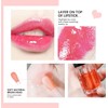 YUYTE Brillo de Aceite para Labios, 6ml Lip Oil Gloss
