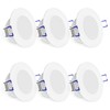 WEEVO IP44 Recessed Spotlights Fixed 3.5 W WW+NW