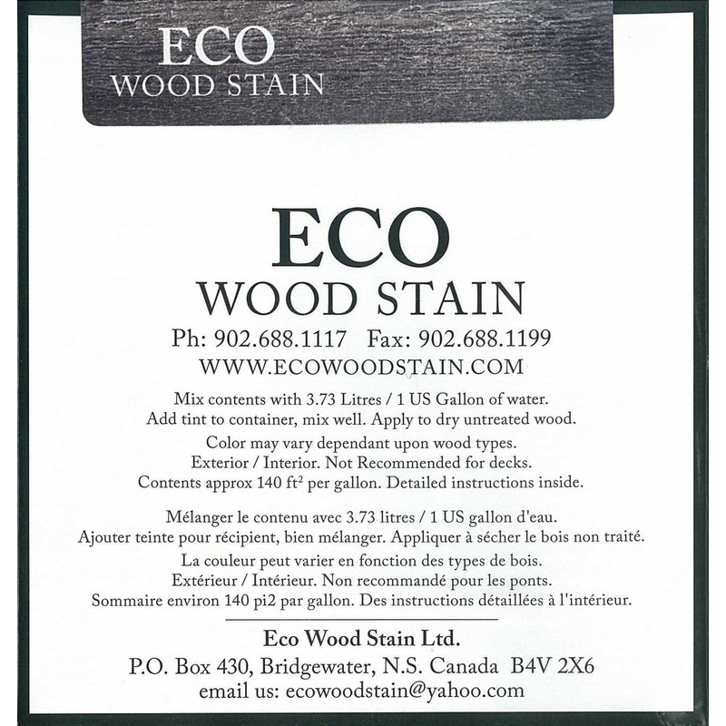 Eco Wood Treatment Organic Wood Stain and Sealer, 1 Gallon,