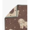 AfternoonTea Living JP07 Hand Towel, Toy Poodle, Mini Towel, Brown
