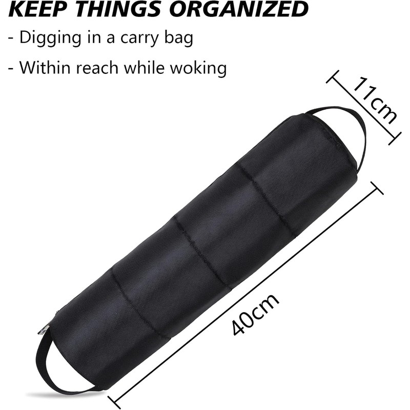 Tool Bag,40cm×11cm tool Bag Organiser,Heavy Duty Muti-Purpose Wide Open Mouth