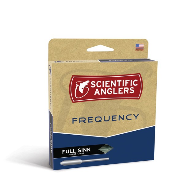 Scientific Anglers WF-8-S Frequency Full Sinking Type Vl Fishing Line, Dark Gray