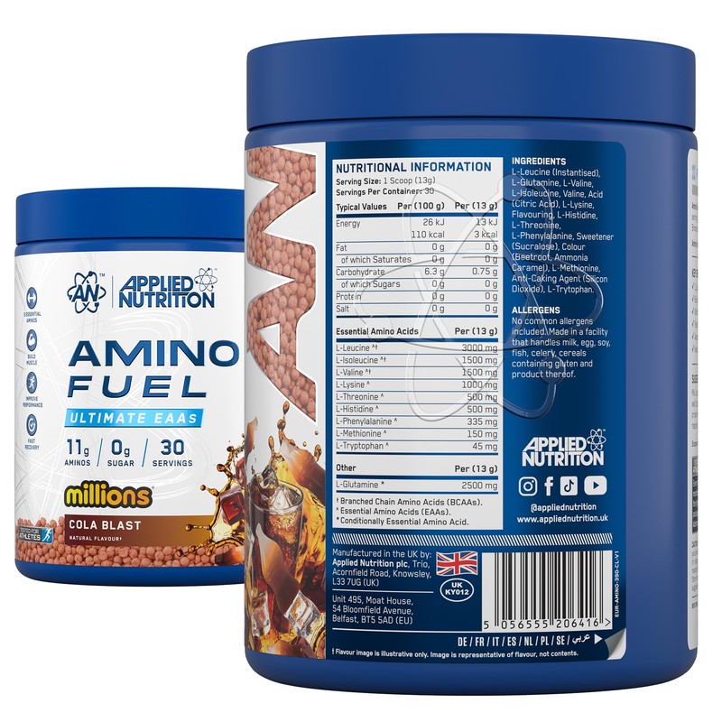 Applied Nutrition Amino Fuel - Amino Acids Supplement, EAA Essential